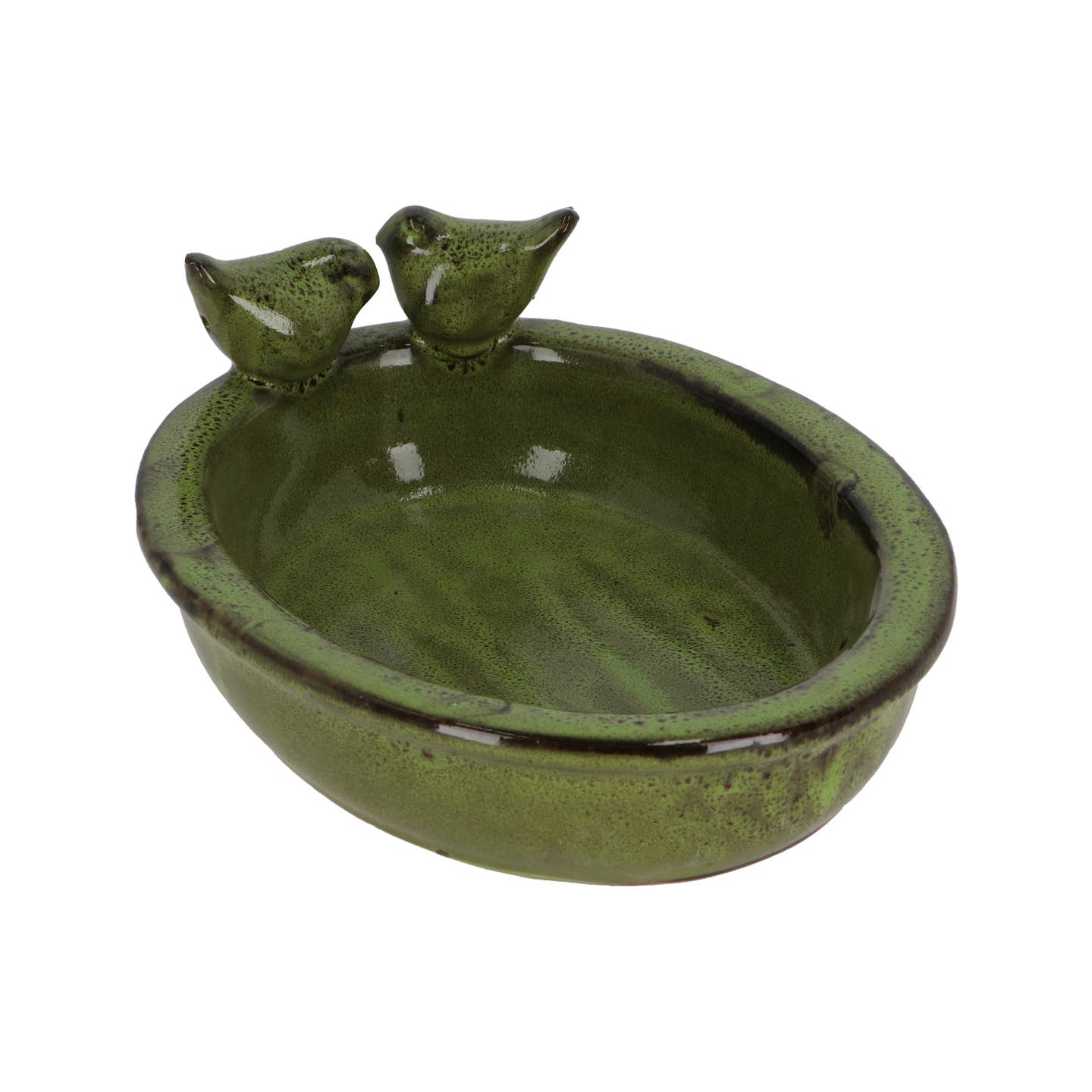 oval bird bath