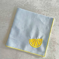 citrus linen cocktail napkin