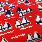 zipper makeup pouch in sailing