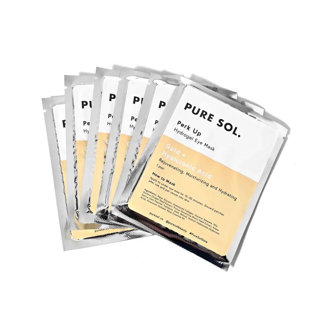 perk up gold hydrating eye mask - single