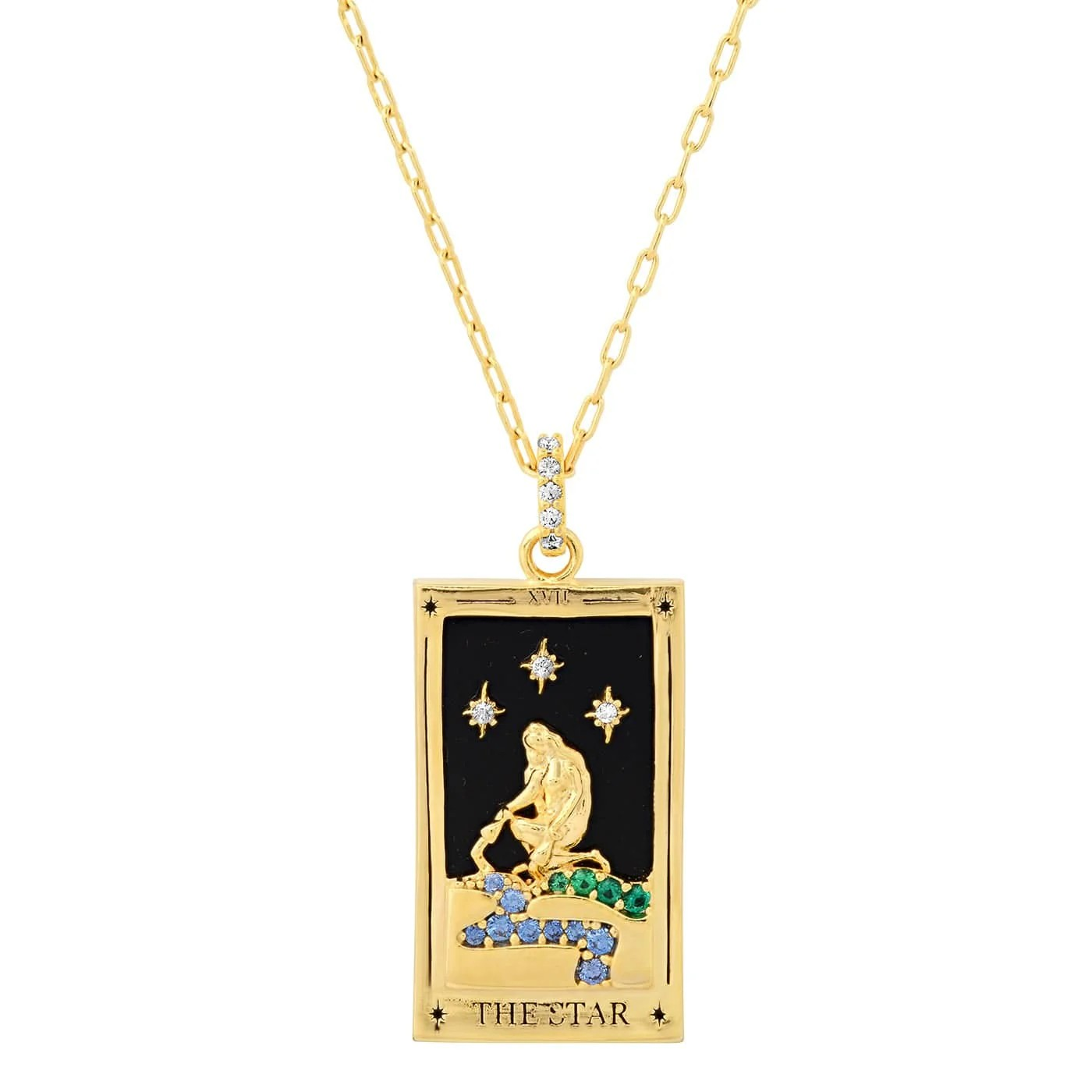 tarot necklaces - the star