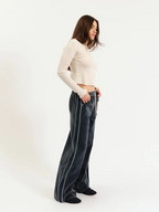 the cozy jean wide leg pull-on