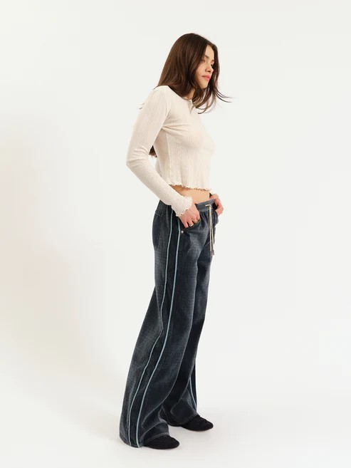 the cozy jean wide leg pull-on