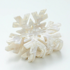 snowflake claw clip