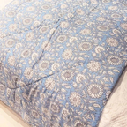 kantha quilted throw