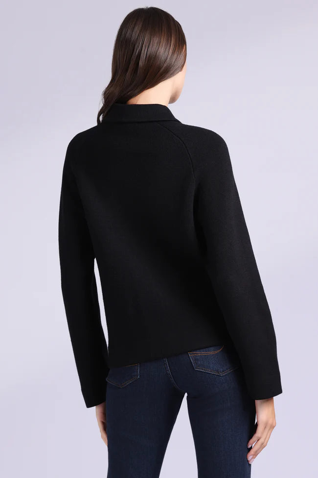 vicose zip jacket with pockets