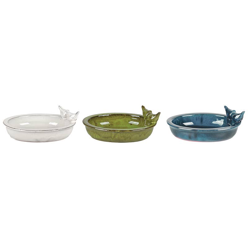 oval bird bath