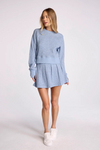 gavyn skirt in blue mist