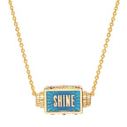 sunset peaks spinner necklace