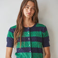 the quinn button down sweater
