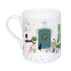 holly + berry home for christmas mug