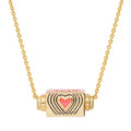 love at first sight spinner necklace