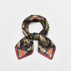 winter solstice tales green square scarf