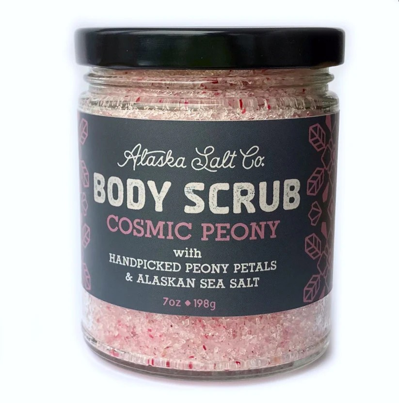 body scrub - cosmic peony