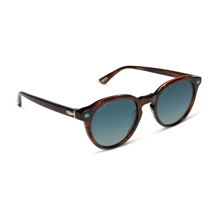 beth in sequoia + blue green gradient polarized