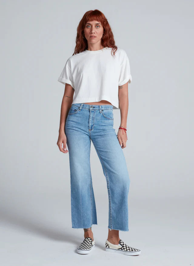 crop wide leg in keelover