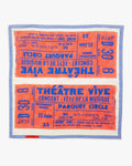 pink & blue concert ticket bandana