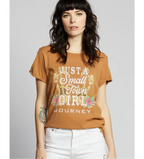 journey small town girl tee