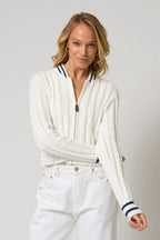 coen cable zip up bomber