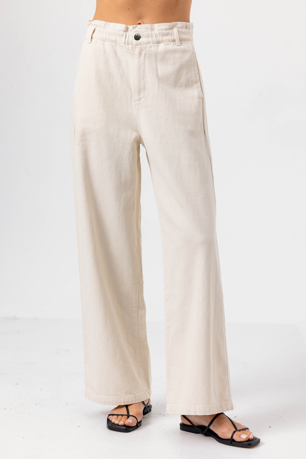 paxton pants in natural white