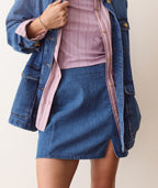 jamie denim skirt