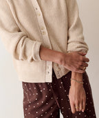 parker collared cardigan