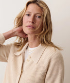 parker collared cardigan