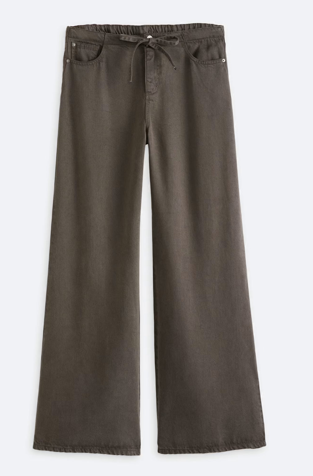 lounge denim pant in chocolate