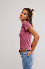 nova tee in crushed berry