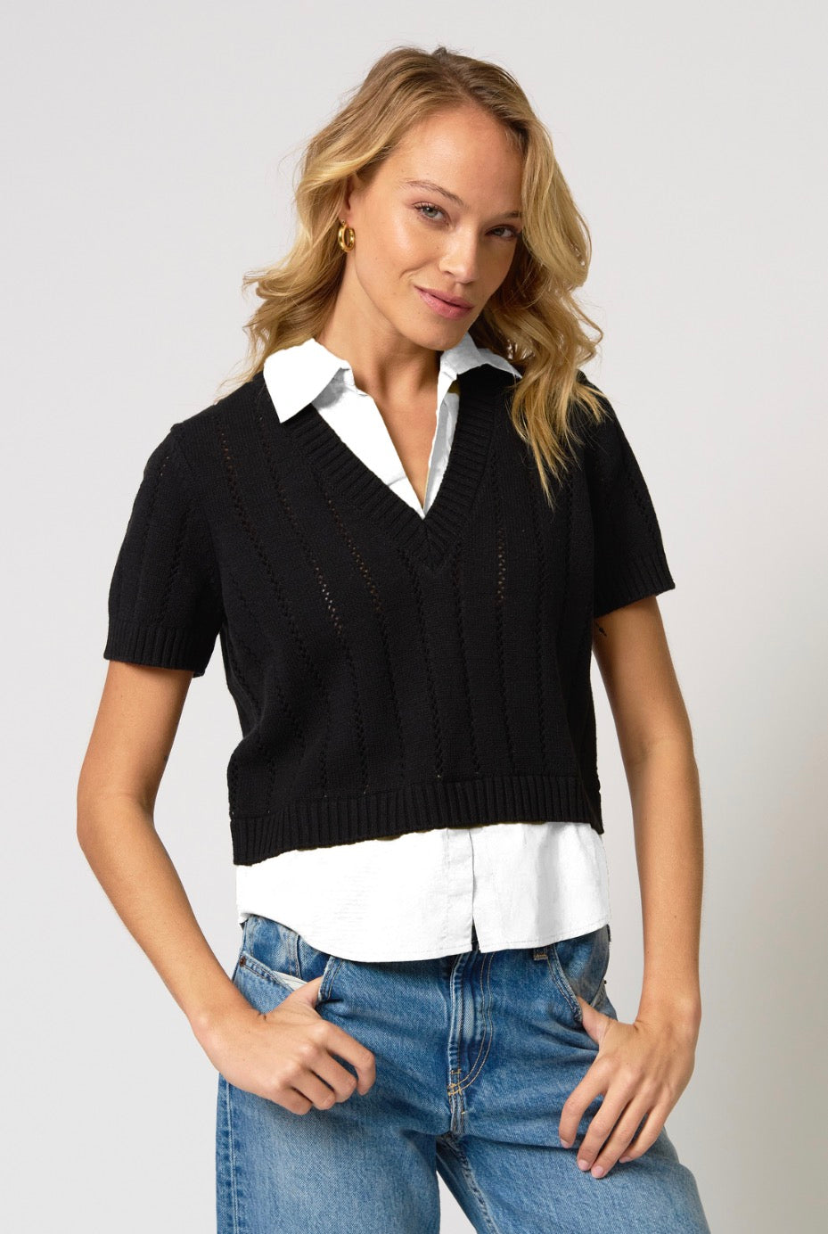 paulie short sleeve twofer
