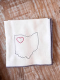 ohio cocktail napkins