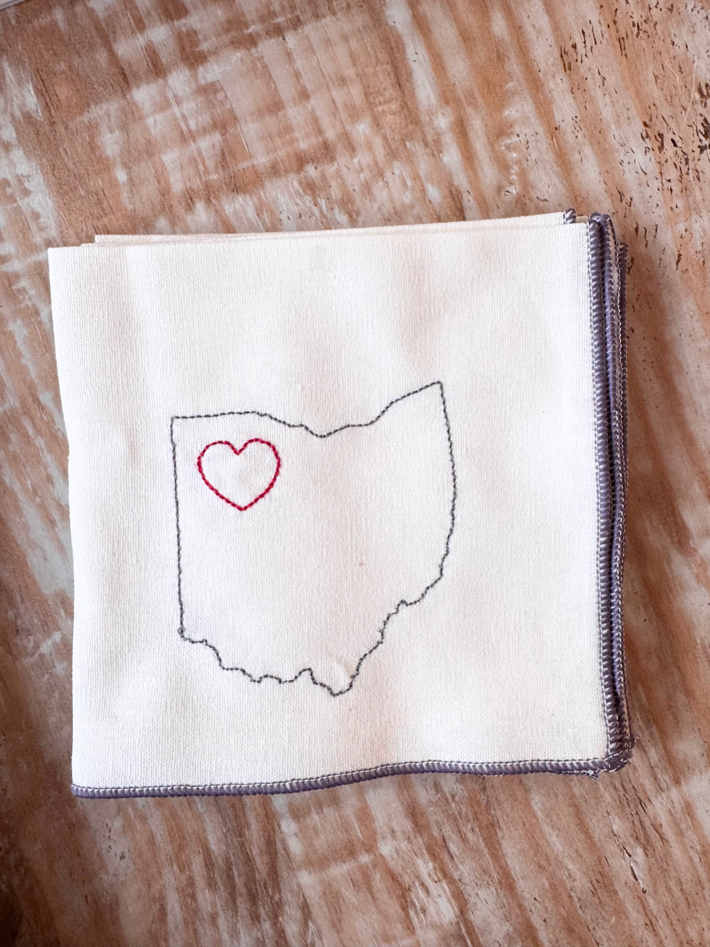 ohio cocktail napkins