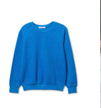 ziggy inside out fleece in cobalt