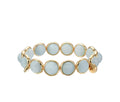 cloudy blue jade gemstone bracelets