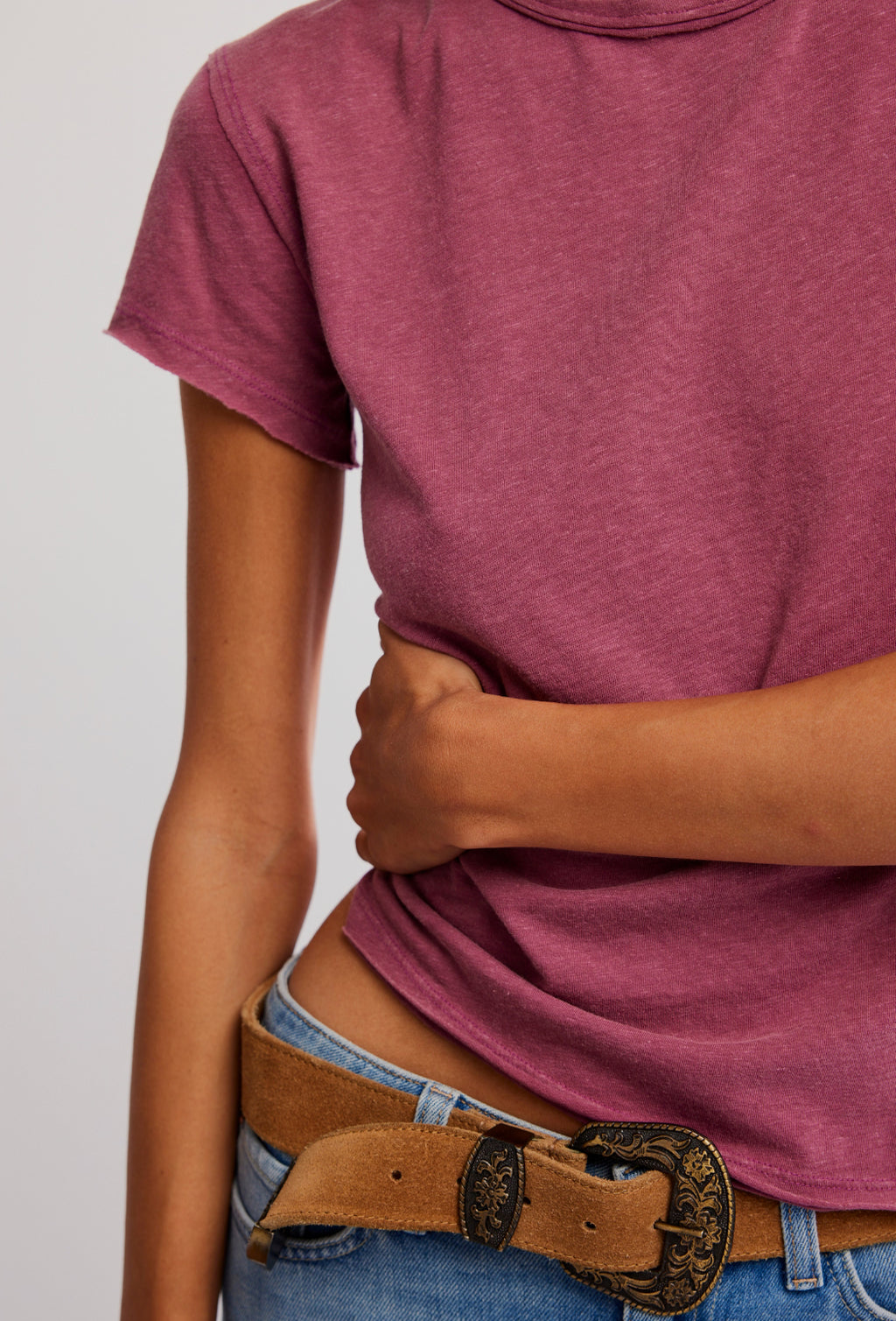 nova tee in crushed berry