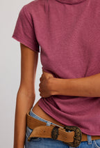 nova tee in crushed berry