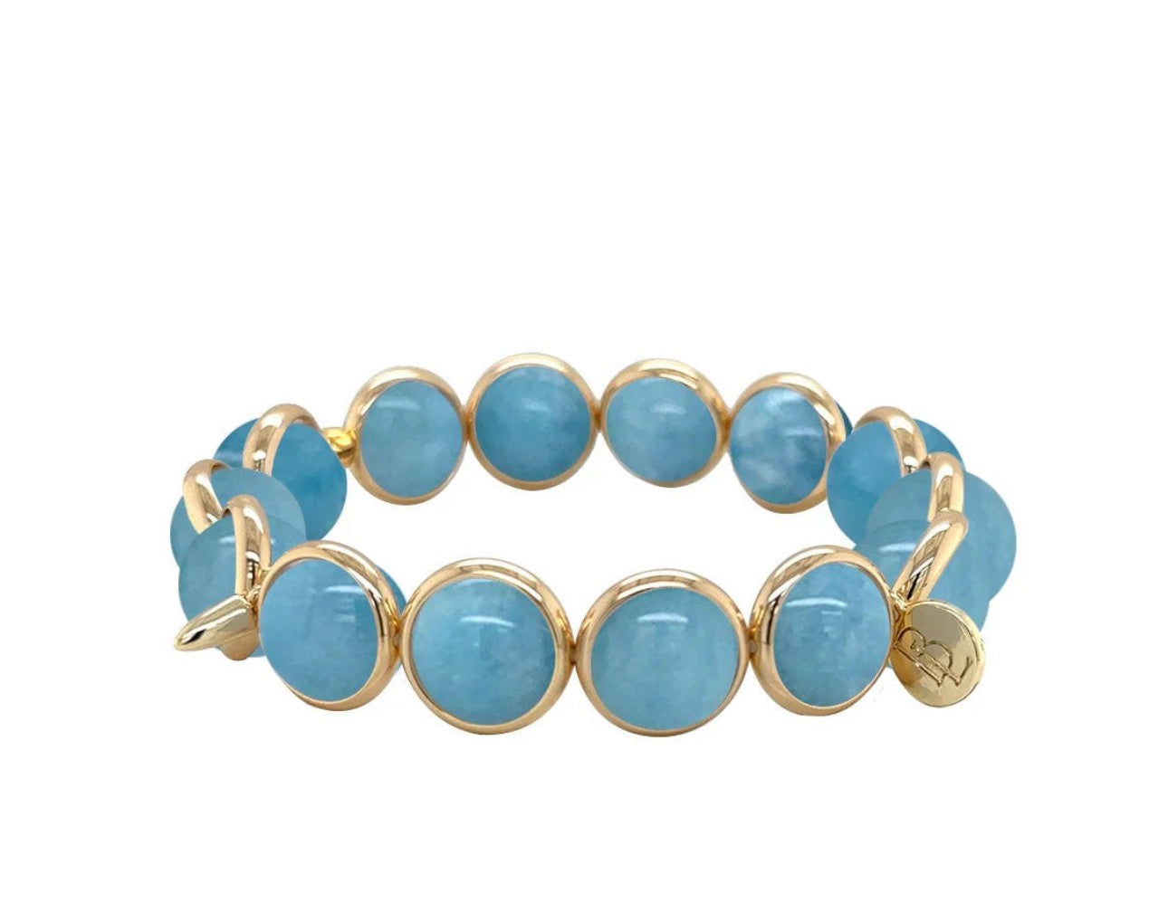 China blue jade gemstone bracelet
