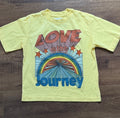 love is the journey cropped tee