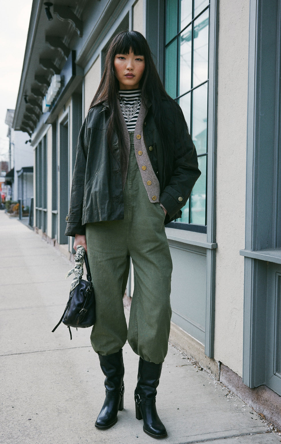 jude jumpsuit in verdant