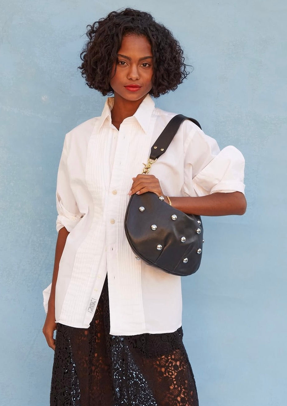 moyen messenger - black studded