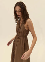 rubbens dress in chocolate
