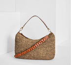 mihaja braided handle in dark tea