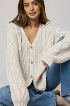 Harlow heart cardigan