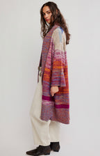 enid cardi in ocean sunset