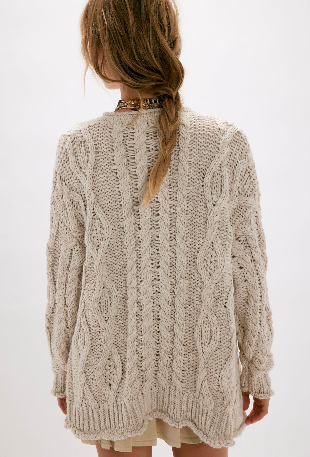 Opal cardigan in tea