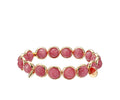 cherry jade gemstone bracelet