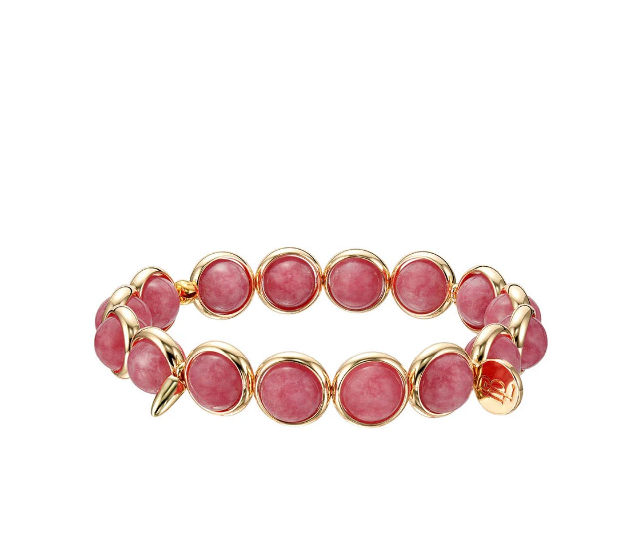 cherry jade gemstone bracelet