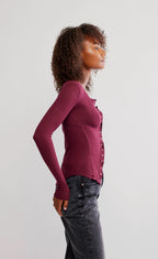 going places cardi in acai