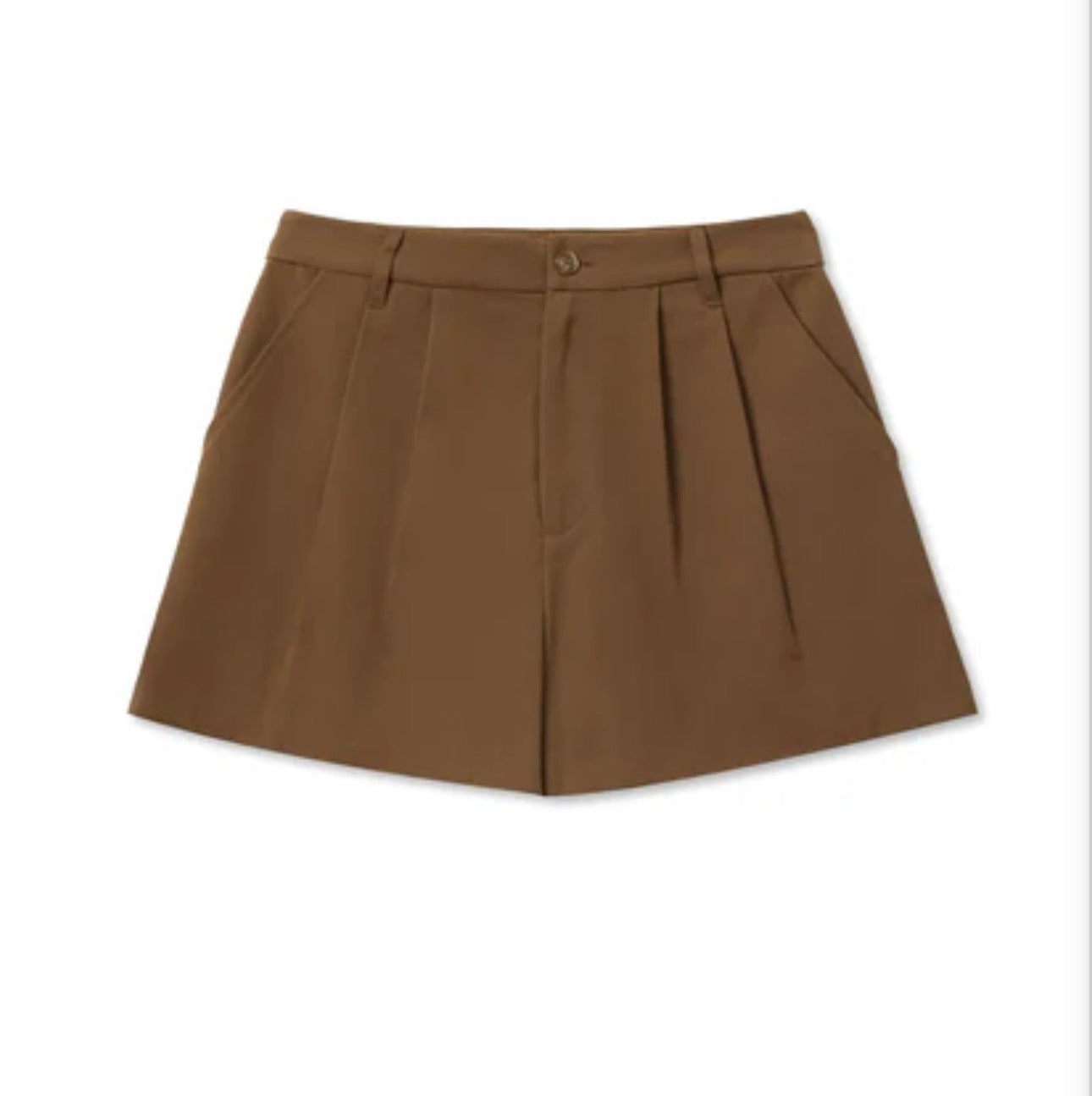 mei twill shorts in mocha