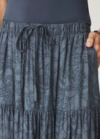 iris paisley skirt